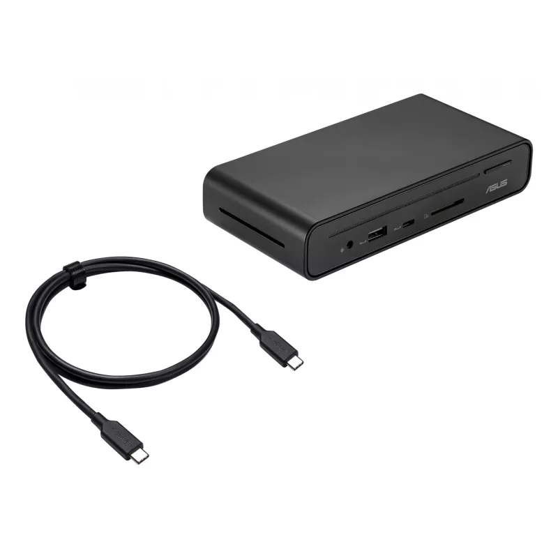 ASUS Triple Display USB-C Dock Duo DC301 ενσύρματο μαύρο