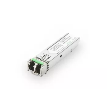 DIGITUS Μονάδα SFP 1,25 Gbit/s, έως 80 km Singlemode, βύσμα LC-Duplex 1000Base-LX, 1550 nm