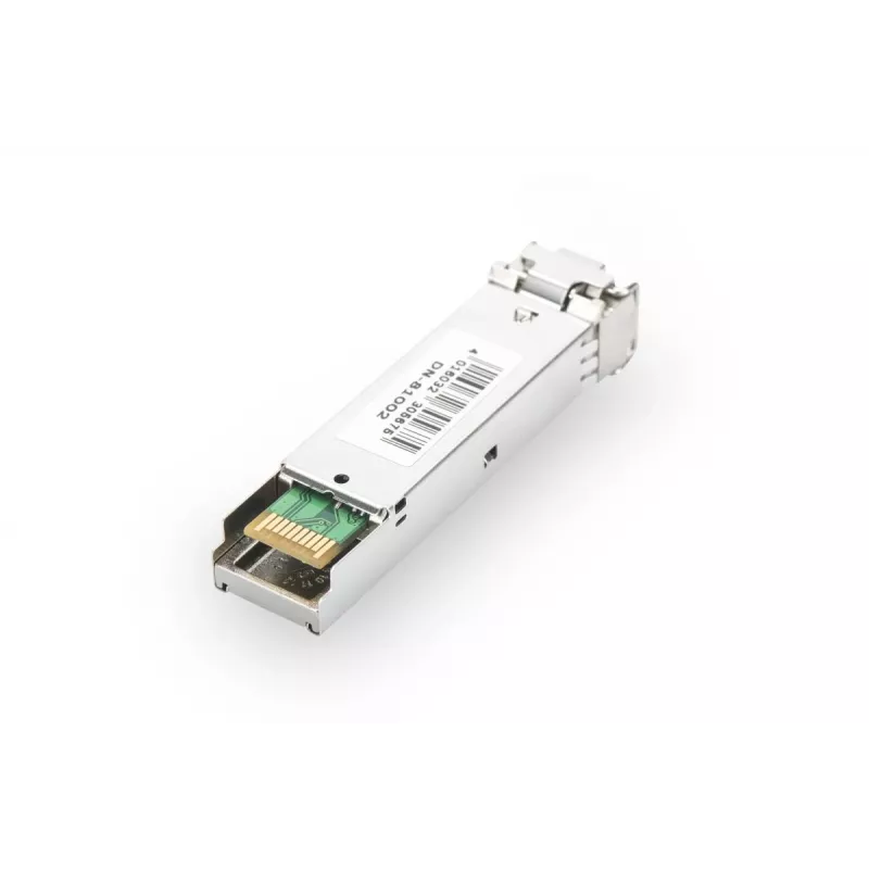 DIGITUS Μονάδα SFP 1,25 Gbit/s, έως 80 km Singlemode, βύσμα LC-Duplex 1000Base-LX, 1550 nm