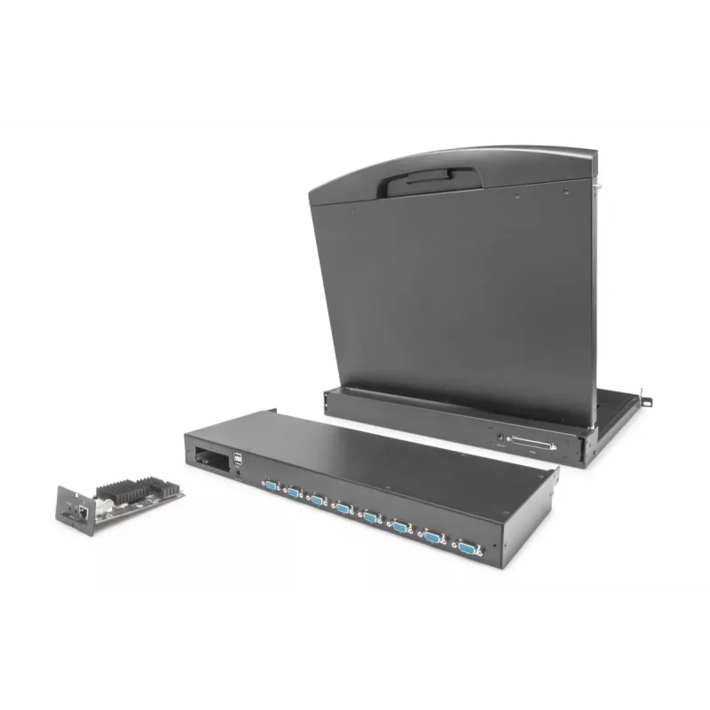 DIGITUS Modular Διακόπτης KVM 8 θυρών για αρθρωτή κονσόλα KVM