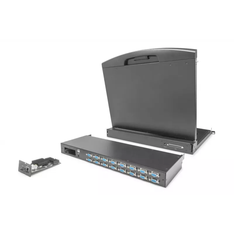 DIGITUS Modular Διακόπτης KVM 16 θυρών για αρθρωτή κονσόλα KVM