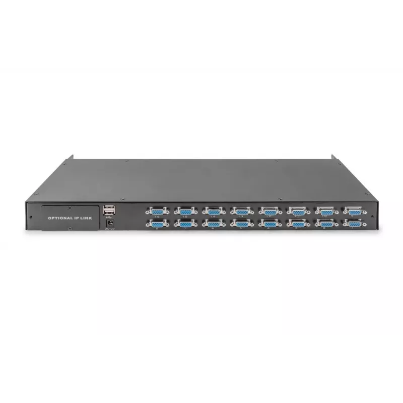 DIGITUS Modular Διακόπτης KVM 16 θυρών για αρθρωτή κονσόλα KVM