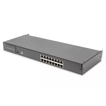 DIGITUS Modular Cat5 Διακόπτης KVM 16 θυρών για αρθρωτή κονσόλα KVM