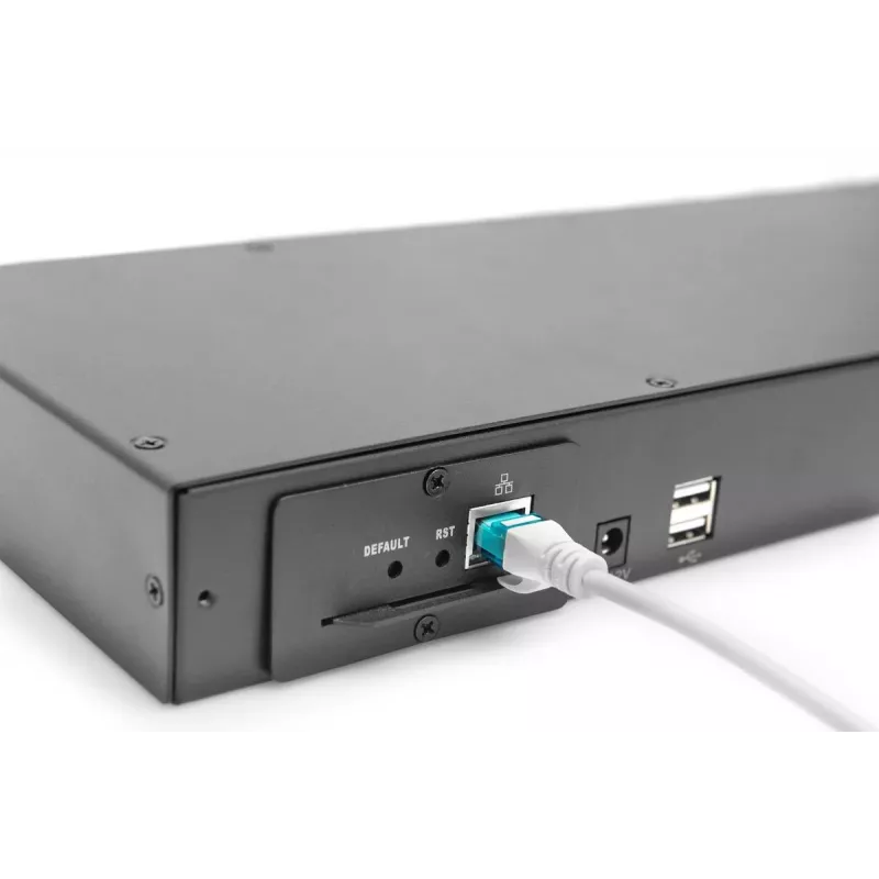 DIGITUS Modular Cat5 Διακόπτης KVM 16 θυρών για αρθρωτή κονσόλα KVM