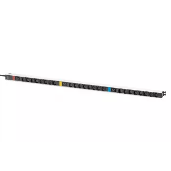DIGITUS IT BASIC PDU. 3PH. 16A. 24 x C13. 3 x C19 Κάθετη. Καλώδιο 3m. Βύσμα IEC309 3Ph-16A