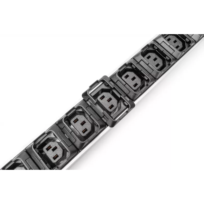DIGITUS IT BASIC PDU. 3PH. 16A. 24 x C13. 3 x C19 Κάθετη. Καλώδιο 3m. Βύσμα IEC309 3Ph-16A