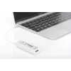 DIGITUS USB 2.0 Type C HUB με αναγνώστη καρτών 3x USB 2.0. 1x SD, 1x MicroSD Θήκη αλουμινίου