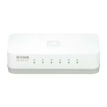 D-Link GO-SW-5E/E Διακόπτης δικτύου Unmanaged Fast Ethernet (10/100) Λευκό
