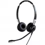Jabra BIZ 2400 II Duo, Ενσύρματο, Γραφείο/Callcenter, 77 g, Headset, Μαύρο, Ασημί