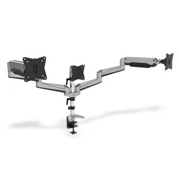 DIGITUS Βάση Τραπεζιού Universal Triple Monitor με Gas Spring και στήριγμα με σφιγκτήρα