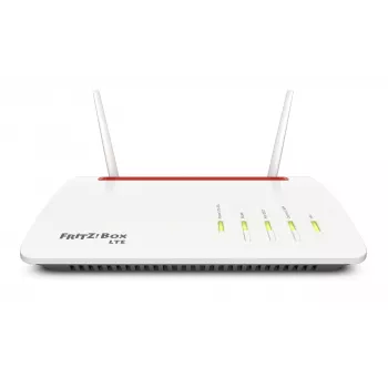 Box FRITZ 6890 LTE Ασύρματος Router Gigabit Ethernet Dual-Band (2,4 GHz / 5 GHz) 4G μαύρο, κόκκινο, λευκό
