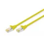 DIGITUS Καλώδιο patch - CAT6a - S/FTP - Snagless - Cu - 2m - κίτρινο