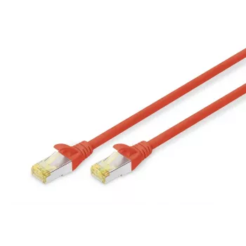 DIGITUS Καλώδιο patch - CAT6a - S/FTP - Snagless - Cu - 3m - κόκκινο