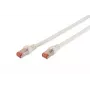 DIGITUS Καλώδιο patch - CAT6 - S/FTP - χωρίς γλωττίδα - Cu - 3m - λευκό