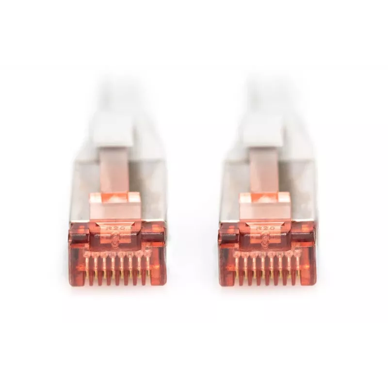 DIGITUS Patchkabel - CAT6 - S/FTP - Snagless - Cu - 10 m - γκρι