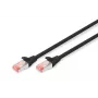 DIGITUS Καλώδιο patch - CAT6 - S/FTP - Snagless - Cu - 10m - μαύρο