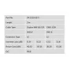 DIGITUS καλώδιο patch οπτικών ινών, LC σε LC Multimode, OM5, 50/125 µ, Duplex μήκος 2m