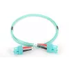 DIGITUS καλώδιο patch οπτικών ινών, SC σε SC Multimode 50/125 µ, Duplex μήκος 1 m κλάση OM3