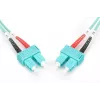 DIGITUS καλώδιο patch οπτικών ινών, SC σε SC Multimode 50/125 µ, Duplex μήκος 1 m κλάση OM3