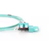 DIGITUS καλώδιο patch οπτικών ινών, SC σε SC Multimode 50/125 µ, Duplex μήκος 1 m κλάση OM3