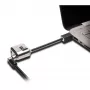 Kensington MiniSaver Mobile Keyed Lock, 1,8 m, Kensington, κλειδί, επίπεδο κλειδί, ανθρακούχο χάλυβα, μαύρο