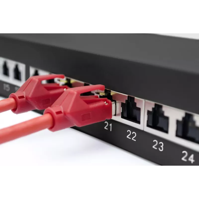 DIGITUS Professional CAT6A, Κατηγορία EA Patch Panel, θωρακισμένο