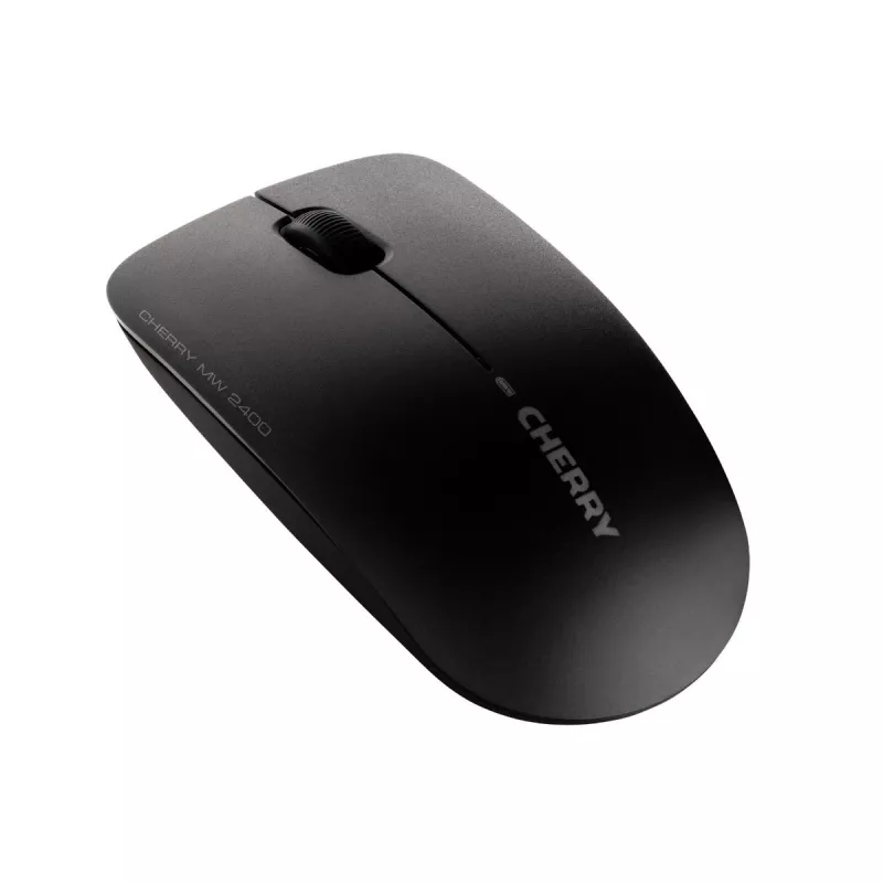 CHERRY MW 2400 Ασύρματο ποντίκι, μαύρο, USB, Ambidextrous, Optical, RF Wireless, 1200 DPI, μαύρο