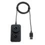Jabra Engage Link – USB-A MS, Ήχος, Ενσύρματο, Κουμπιά, μαύρο