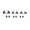 Jabra Evolve 75e Πακέτο αξεσουάρ, Μαξιλαράκια αυτιών, Gel, μαύρο, κόκκινο