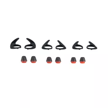 Jabra Evolve 75e Πακέτο αξεσουάρ, Μαξιλαράκια αυτιών, Gel, μαύρο, κόκκινο