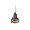 DIGITUS Μετατροπέας USB Type-C 2.0 σε Σειριακό, DSUB 9M Καλώδιο 1m