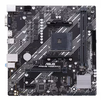 Μητρική ASUS PRIME A520M-K, AMD A520 chipset, Socket AM4, micro ATX, 2x DDR4, 64 GB, 1x M.2, 4x SATA III, HDMI 2.1