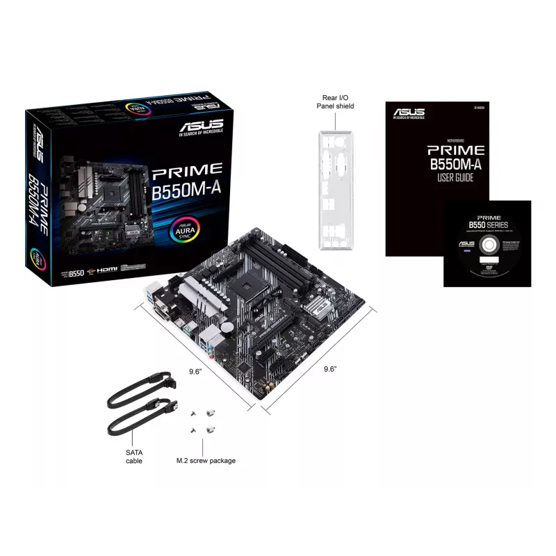 Μητρική ASUS PRIME B550M-A AMD B550 Socket AM4 micro ATX