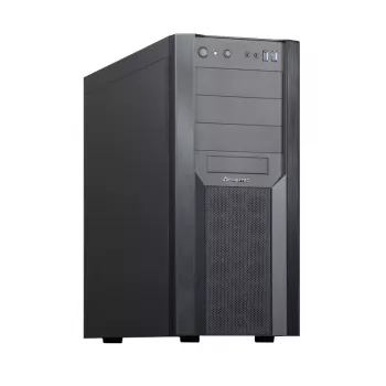 Κουτί PC CHIEFTEC CW-01B-OP Tower μαύρο — SPCC, 7×3,5-ίντσες θέσεις, 7×2,5-ίντσες θέσεις, 3×5,25-ίντσες θέσεις, έως 410 mm GPU