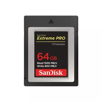WESTERN DIGITAL SanDisk CF Express Extreme Pro 64 GB, 1500 MB/s ανάγνωση, 800 MB/s εγγραφή