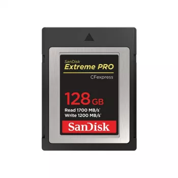 WESTERN DIGITAL SanDisk CF Express Extreme Pro 128 GB, 1700 MB/s ανάγνωση, 1200 MB/s εγγραφή