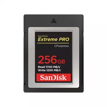WESTERN DIGITAL SanDisk CF Express Extreme Pro 256 GB, 1700 MB/s ανάγνωση, 1200 MB/s εγγραφή