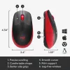 Ποντίκι Logitech M190 Wireless USB κόκκινο