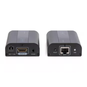 DIGITUS 4K HDMI Extender Set, HDMI 2.0 30/60 m μέσω καλωδίου δικτύου (CAT6, 6a, 7), UHD 4K2K/60 Hz