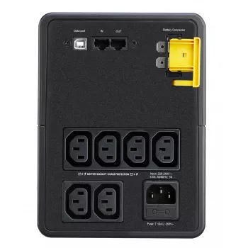 APC Back-UPS, 1200VA, Tower, 230V, 6x IEC C13 outlets, AVR