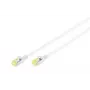 DIGITUS λεπτό Patch καλώδιο - CAT6A - U/FTP - Snagless - Cu - 10m - γκρι