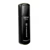 TRANSCEND Jetflash 350 - 8 GB USB Stick - USB 2.0 - Μαύρο