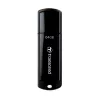 TRANSCEND JetFlash 700 - 64 GB USB Stick - USB 3.0 - Μαύρο