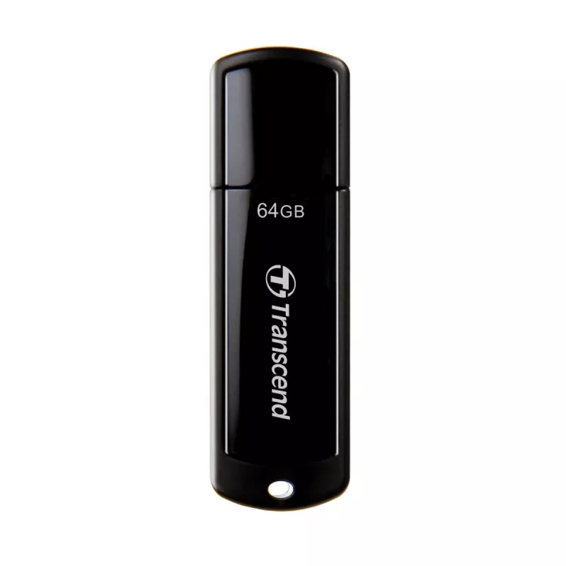 TRANSCEND JetFlash 700 - 64 GB USB Stick - USB 3.0 - Μαύρο