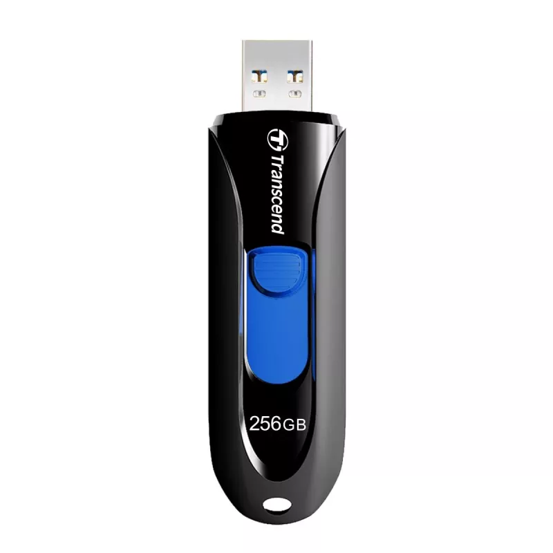 TRANSCEND Jetflash 790k - 128 GB USB Stick - USB 3.1 - Μαύρο