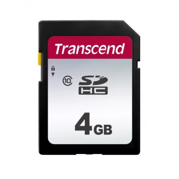 TRANSCEND Κάρτα SDHC 300s 4GB UHS-I U1