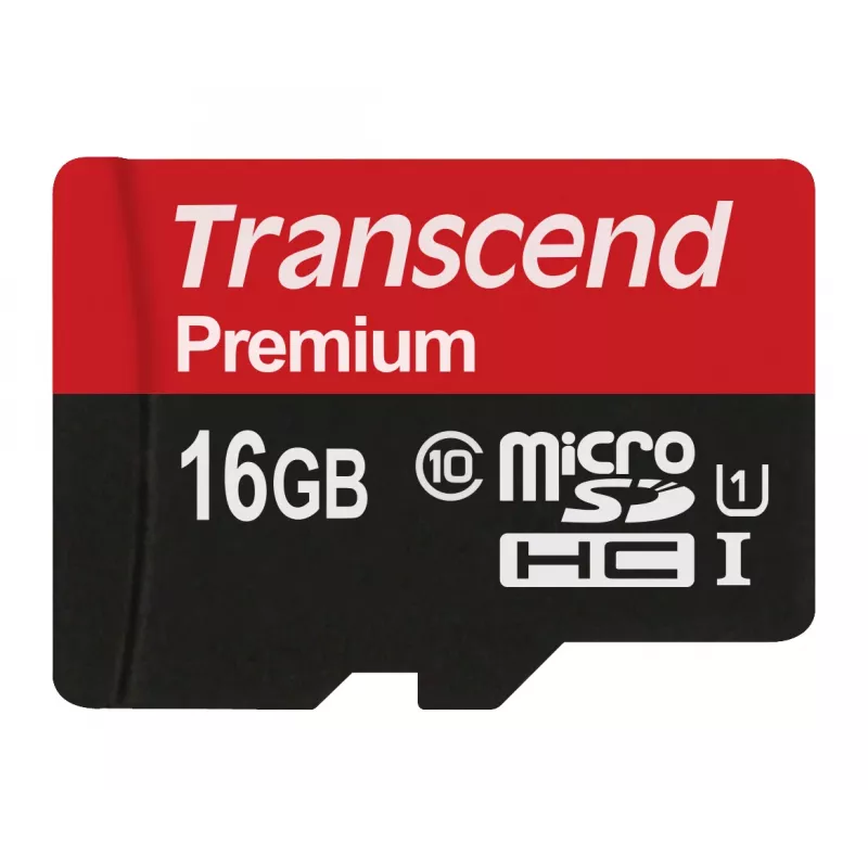 Μνήμη Flash Transcend 16GB MicroSDHC Class 10 UHS-I TS16GUSDCU1