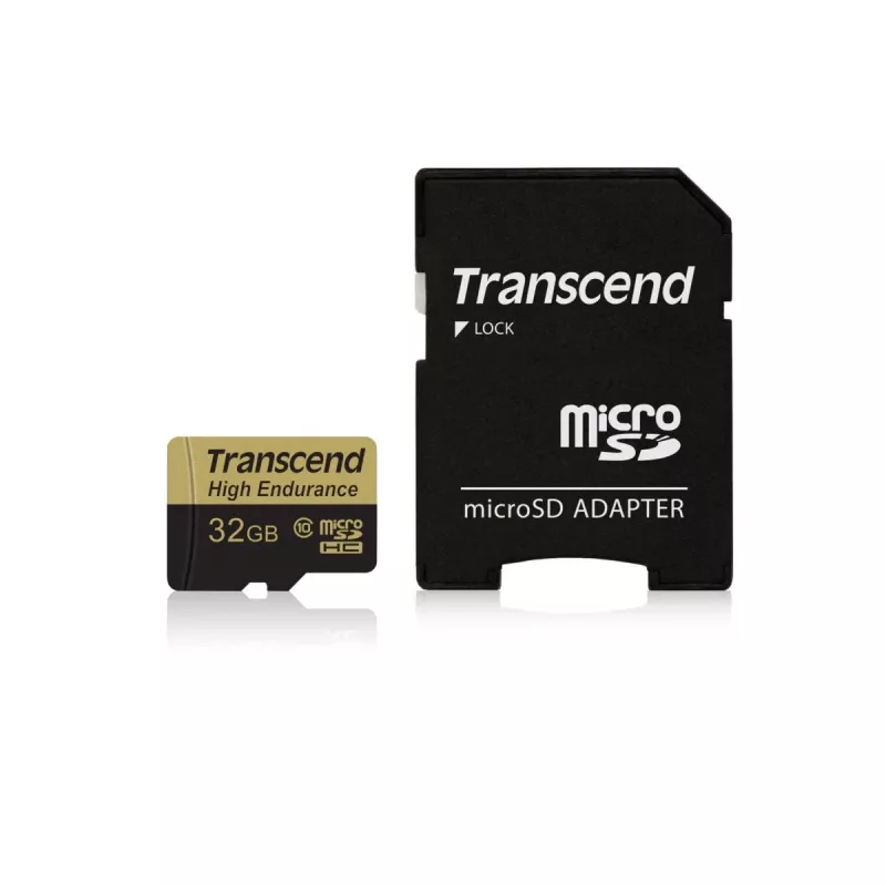 Μνήμη Flash Transcend 32 GB MicroSDHC Κλάση 10 Adapter TS32GUSDHC10