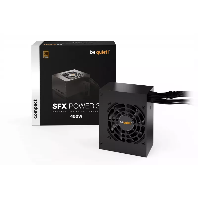be quiet SFX POWER 3 450W Τροφοδοτικό 20+4 pin ATX Μαύρο