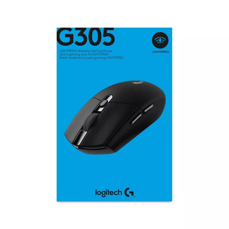 Logitech G305 Lightspeed ασύρματο Gaming ποντίκι, μαύρο